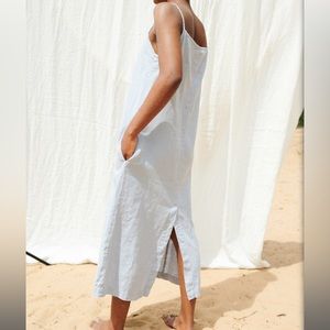 Linenfox Aurora Dress Dusty Lavender